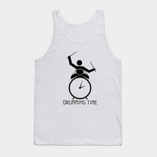 Drumming Time music design Tank Top